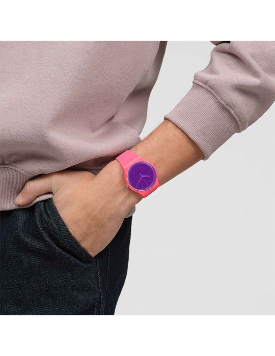 Swatch Watch - Berry Harmonious - Pink - 41mm - Purple - SO29P102