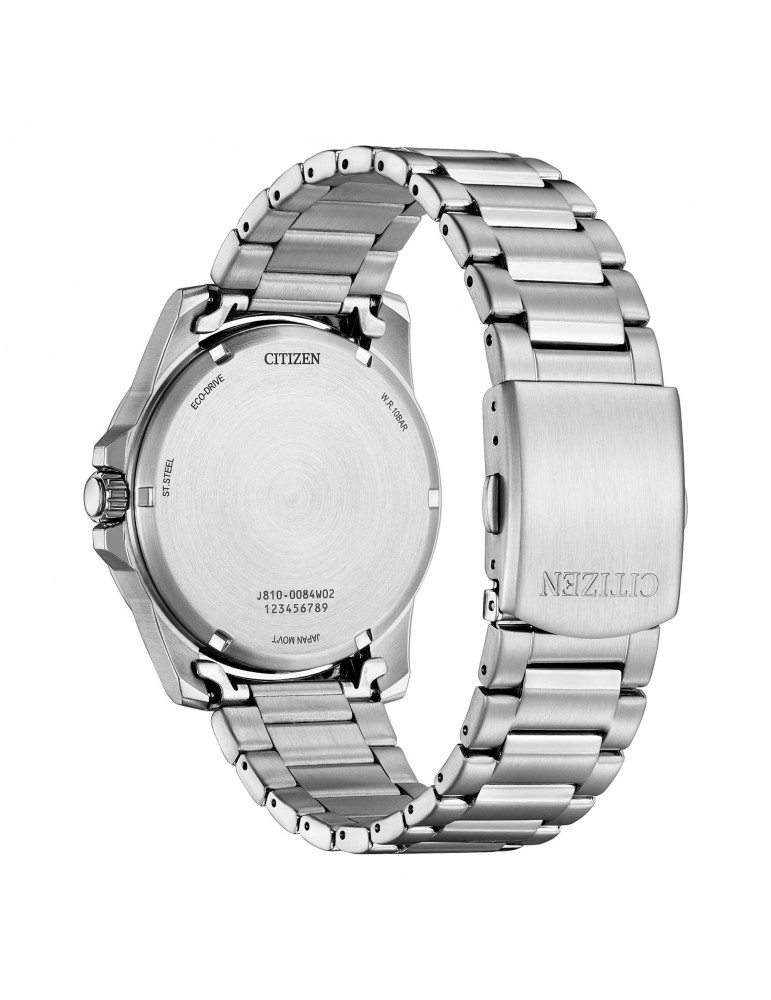 Orologio Citizen Uomo - Of Marine Eco-Drive 41mm Verde - AW1811-82X