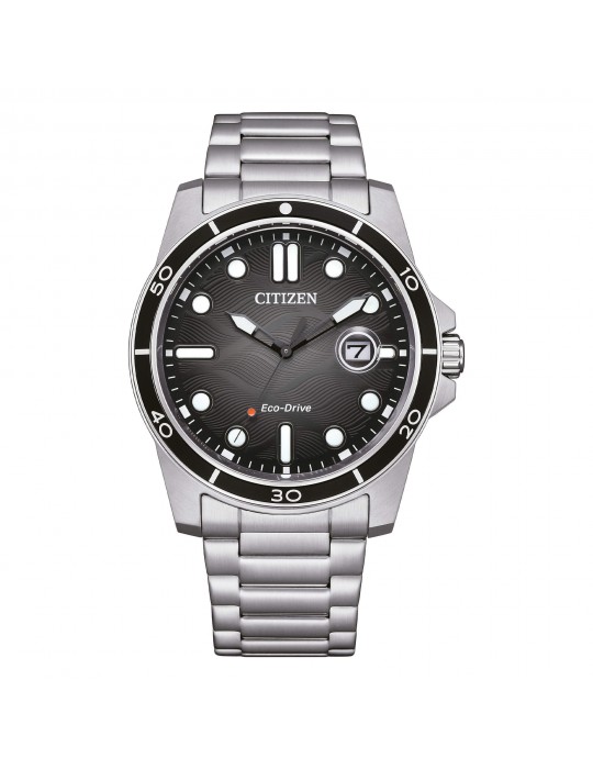Orologio Citizen Uomo - Of Marine Eco-Drive 41mm Nero - AW1816-89E