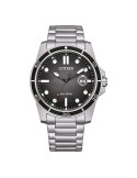 Orologio Citizen Uomo - Of Marine Eco-Drive 41mm Nero - AW1816-89E