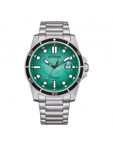 Citizen Men's Watch - Of Marine Eco-Drive 41mm Turquoise - 0
