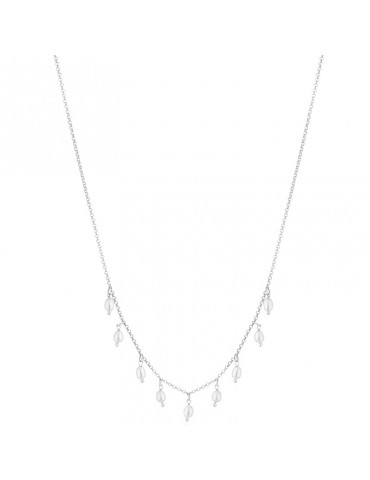 Collana Lelune Glamour  - Young - Argento 925% - Perle - LGNK285