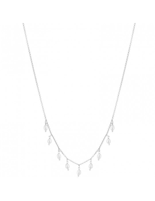 Collana Lelune Glamour  - Young - Argento 925% - Perle - LGNK285