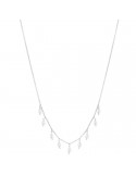 Lelune Glamour Woman's Necklace  - Young in Silver with Pearls - 0