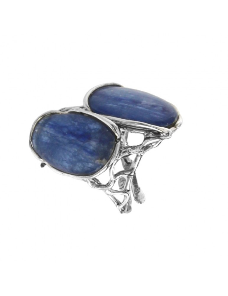 Della Rovere Ring - 925% Silver - Adjustable - Kyanite - DR127