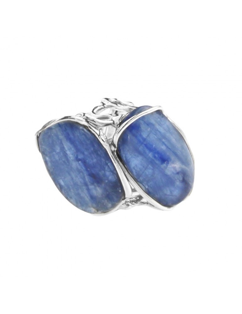 Anello Della Rovere - Argento 925% - Regolabile - Cianite - DR127