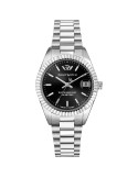 Philip Watch - Caribe Urban Quartz Time and Date 28mm Black - 0