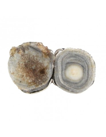 Anello Della Rovere - in Argento 925% - Pietra Lavica - DLRV39 2