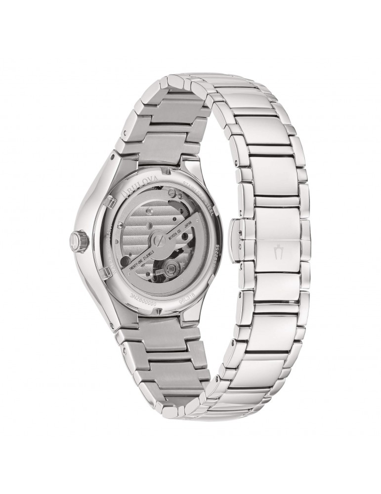 Orologio Bulova Donna - Classic Lady Automatico 34mm Argento - 96L318