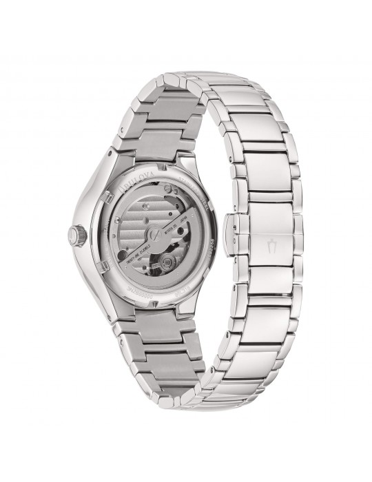 Bulova Women's Watch - Classic Lady Automatic 34mm Silver - 0