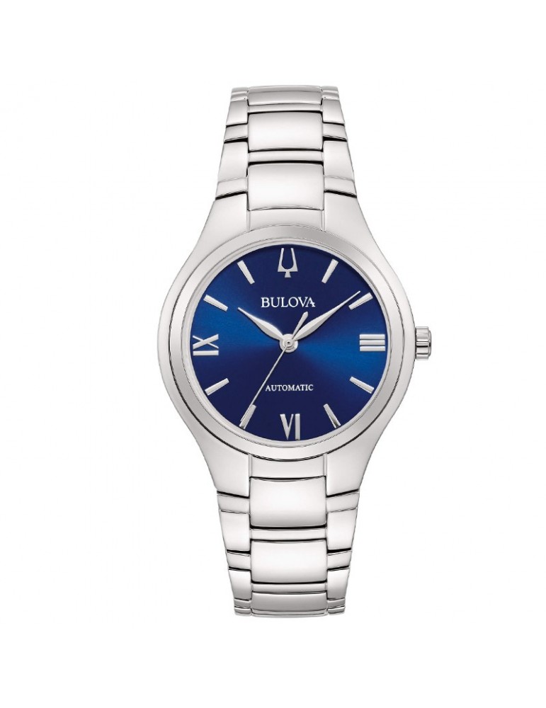 Bulova Women's Watch - Classic Lady Automatic 34mm Blue - 0
