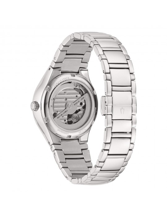 Bulova Women's Watch - Classic Lady Automatic 34mm Blue - 0