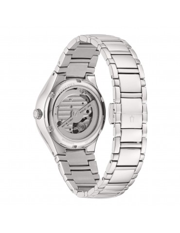 Bulova Women's Watch - Classic Lady Automatic Open Heart 34mm Mother of Pearl - 0 2