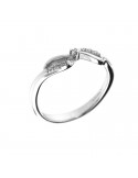 Miluna Solitaire Ring with Diamonds for Woman - 0