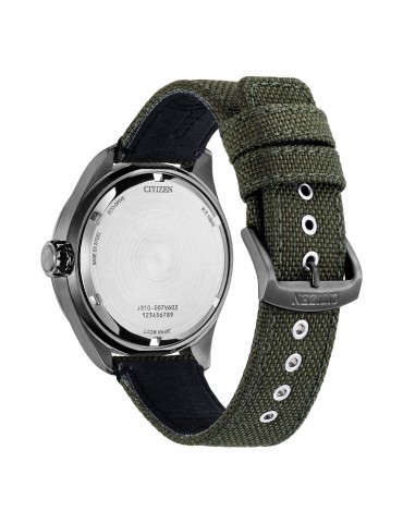 Orologio Citizen Uomo - Urban Traveler Eco-Drive 42mm Antracite Verde - AW1837-11H 2