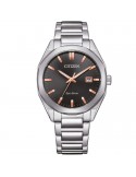 Citizen - Of Metropolitan Eco-Drive 38mm Black Rose Gold Watch - 0