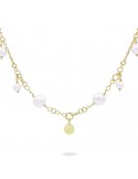 Rue Des Mille Choker-Whiteside-Medal Tag-Pendant Pearls-GR019M4AU