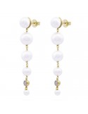 Orecchini Rue Des Mille -Whiteside-Pendenti-Perle-Punto Luce-OR019M2AU