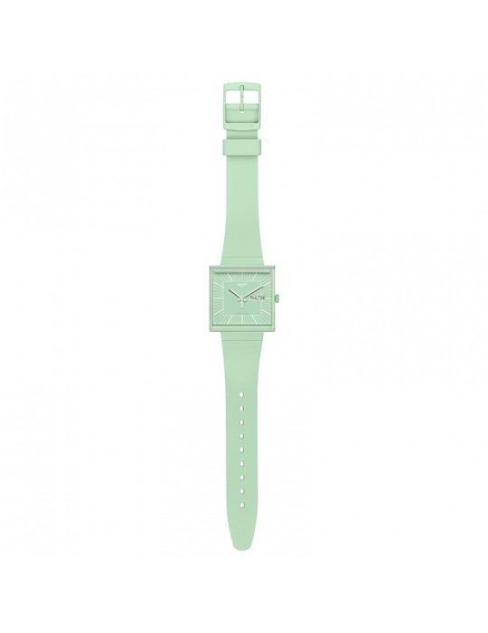 Swatch Watch - What If... Mint - Time and Date - 42mm-Green-SO34G701
