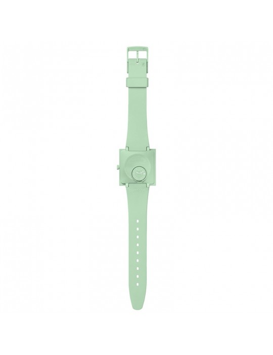Swatch Watch - What If... Mint - Time and Date - 42mm-Green-SO34G701