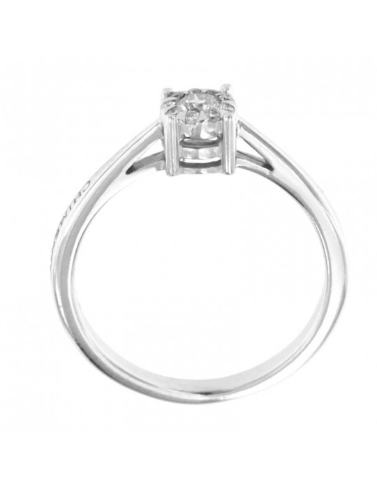 Chimento Ring - Tradition Diamond Bouquet in 18k White Gold with Natural Diamonds 0.17ct - 0