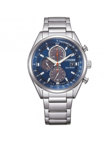 Orologio Citizen Uomo - Of Metropolitan Cronografo Eco-Drive 40mm Blu - CA0459-79L