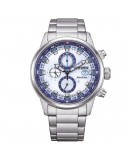 Citizen Men's Watch - Of Nautic Eco-Drive Chronograph 42mm White Celestial Blue - 0