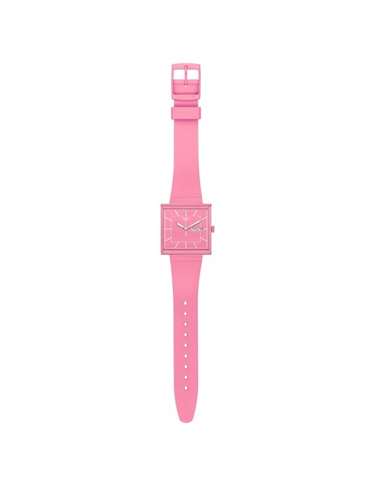 Swatch Watch - What If... Rose - Time and Date - 42mm - Pink - SO34P700