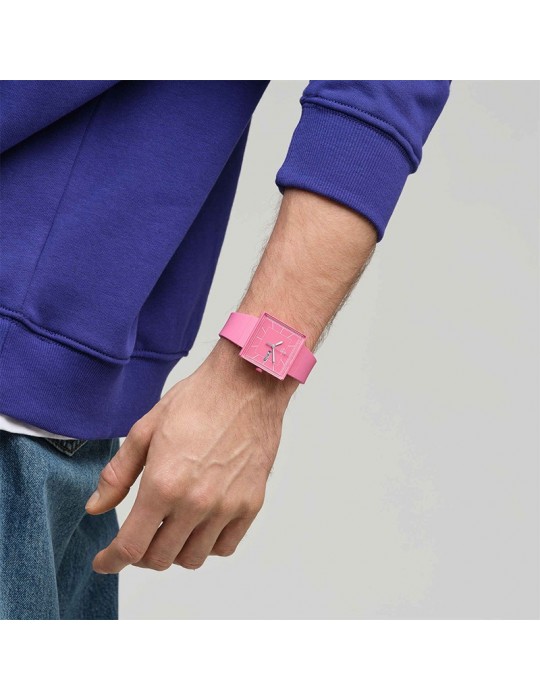 Swatch Watch - What If... Rose - Time and Date - 42mm - Pink - SO34P700