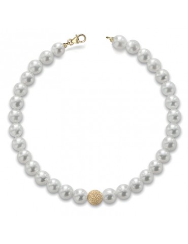 Lelune Classic Bracelet with Cultivated Pearls 6-6,5 mm for Women - 0