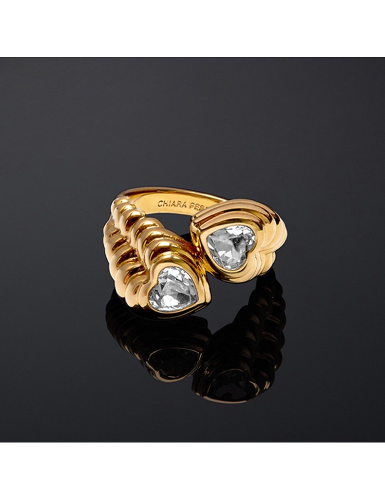 Chiara Ferragni Ring - Bold Strass -Cubic Zirconia-Heart-J19AXP13012