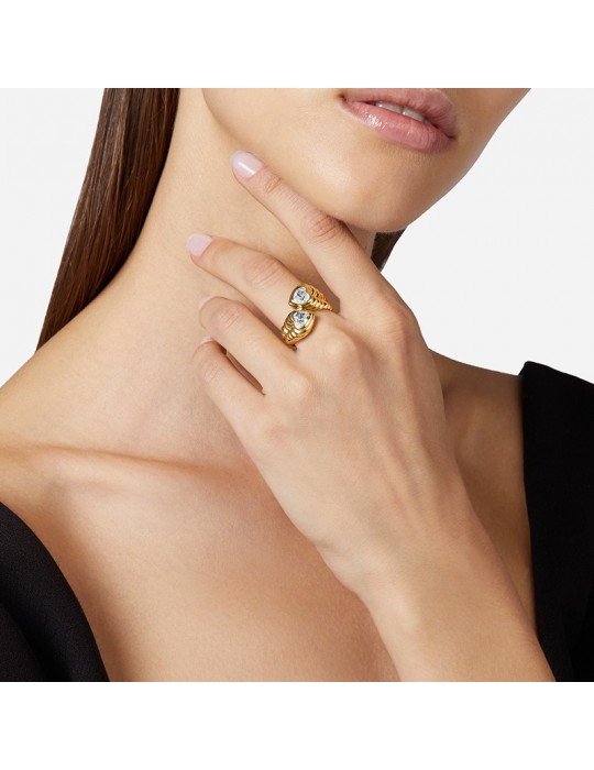 Chiara Ferragni Ring - Bold Strass -Cubic Zirconia-Heart-J19AXP13012