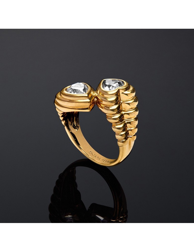 Anello Chiara Ferragni - Bold Strass -Cubic Zirconia-Cuore-J19AXP13012