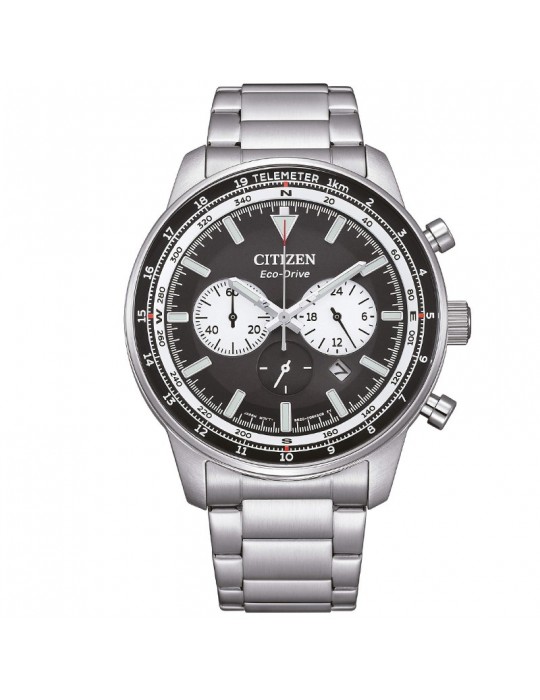Orologio Citizen - Of Aviator Cronografo Eco-Drive 44mm Nero Bianco - CA4500-91E