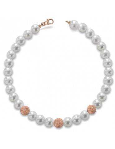 Lelune Classic Bracelet with Cultivated Pearls 6-6,5 mm for Women - 0