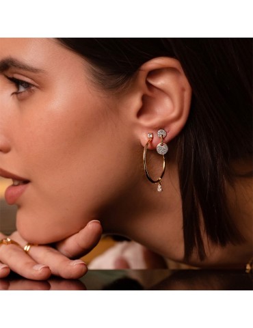 Orecchini Rue Des Mille - Shapes - Zircone Pendente - ORZ020M7AU 2