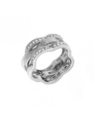 Anello Picca con Diamanti da Donna - 0