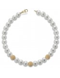 Lelune Classic Bracelet with Cultivated Pearls 6,5-7 mm for Women - 0