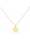 Rue Des Mille Necklace - Long - Dots - Pendant - Star-CL001SSTEAU