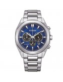 Citizen Watch - Of Metropolitan Eco-Drive Chronograph 41mm Blue Black - 0