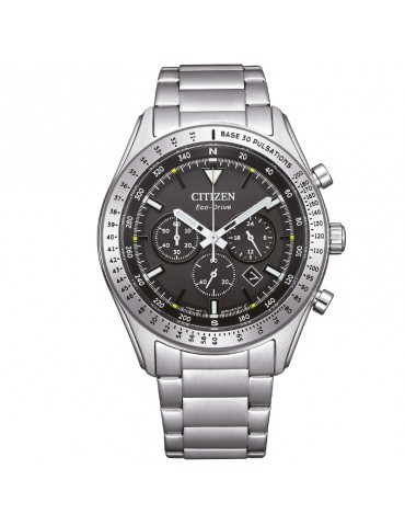 Orologio Citizen - Of Rescue Eco-Drive Cronografo 43mm Nero - CA4600-89E