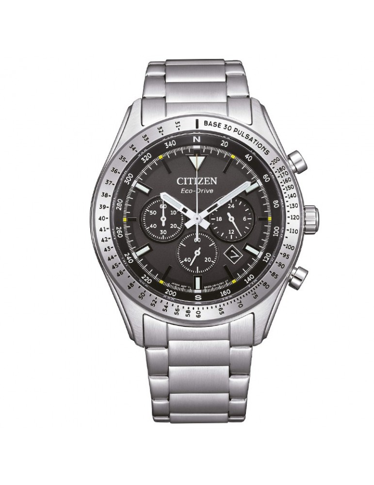 Citizen Watch - Of Rescue Eco-Drive Chronograph 43mm Black - 0