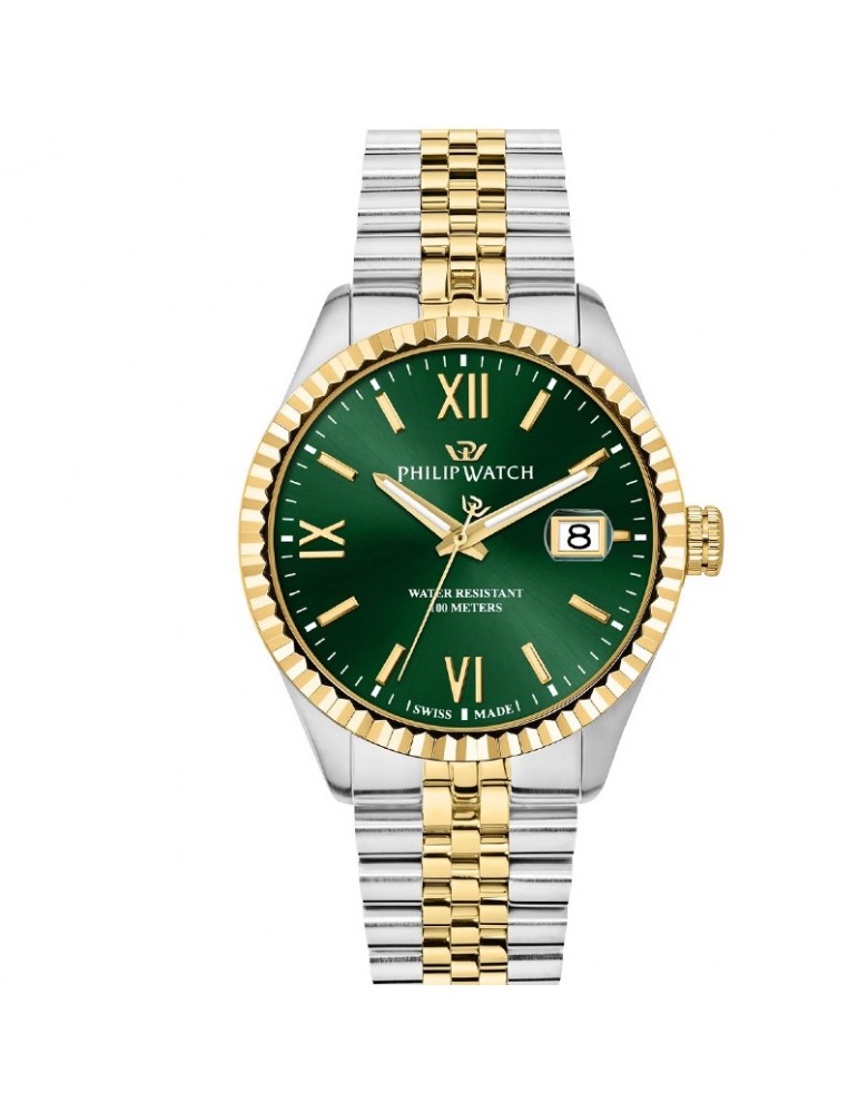 Swiss Made Philip Watch Dorato Orologio Da Polso Philip Watch