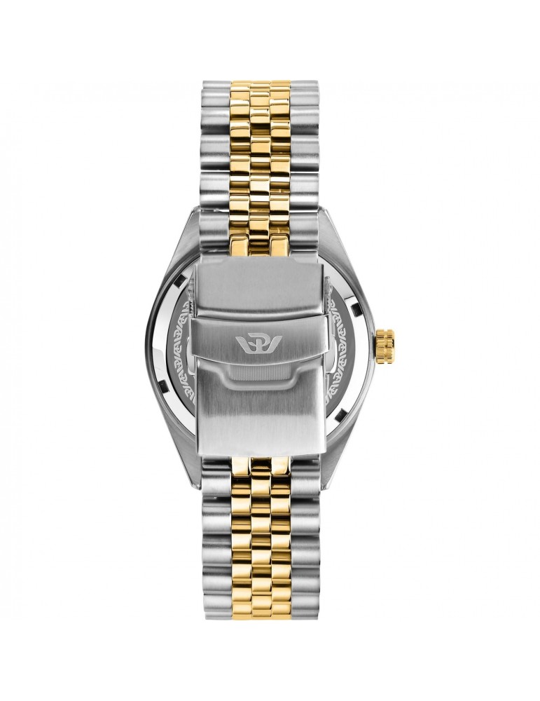 Orologio Philip Watch - Caribe Quarzo - Tempo Data 41mm Dorato Verde - R8253597111
