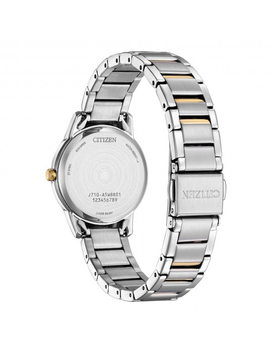 Orologio Citizen Donna - Lady Eco-Drive 29mm Avorio Bicolore - FE1244-72A