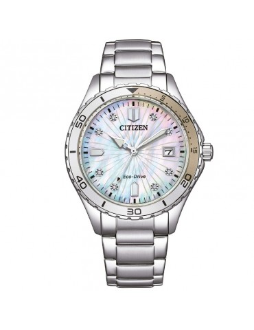 Orologio Citizen - Lady Eco-Drive 37mm Madreperla Multicolor - FE6170-88D