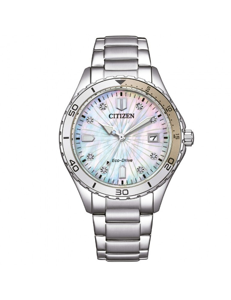 Orologio Citizen - Lady Eco-Drive 37mm Madreperla Multicolor - FE6170-88D