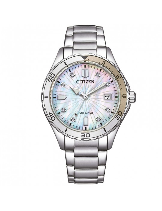 Orologio Citizen - Lady Eco-Drive 37mm Madreperla Multicolor - FE6170-88D