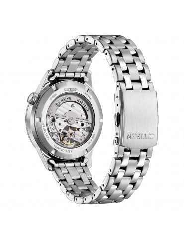 Citizen Watch - Automatic Mechanical 40mm White with Visible Movement - 0 2