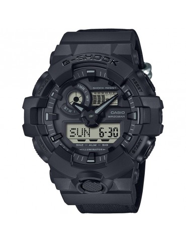 Casio Watch - G-Shock - Multifunction - 53mm - Black - GA700BCE1AER